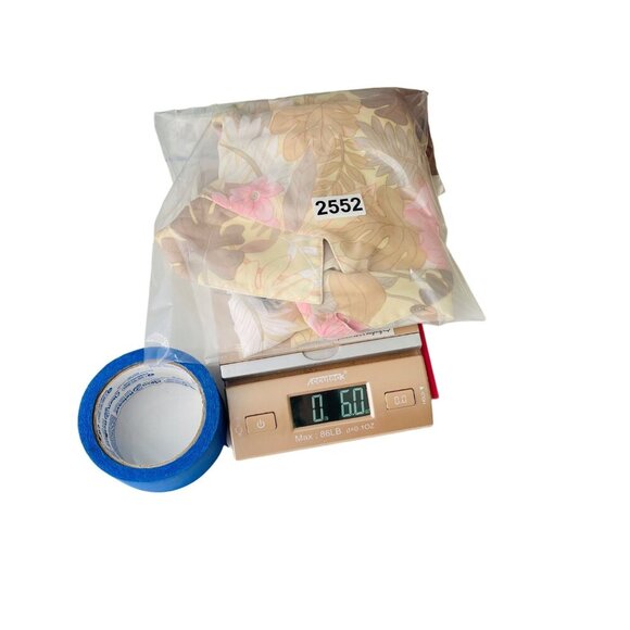 Saga Harbor Petite Floral Button-Up Shirt Size 14P 100% Polyester Pink & Beige - Picture 5 of 5